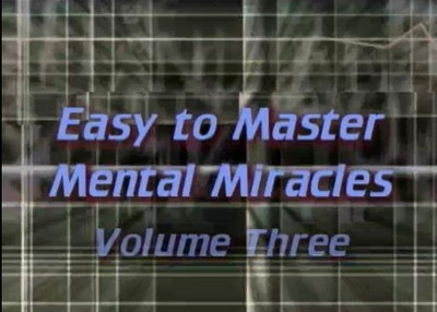 Richard Osterlind - Easy To Master Mental Miracles Vol 3