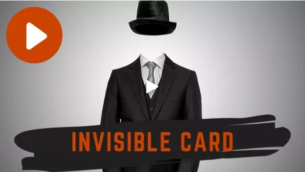 Invisible Card by Adam Wilber