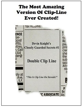 Double Clip Line By Devin Knight