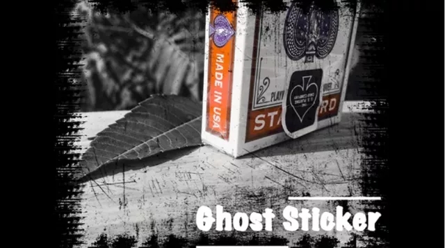 Ghost Sticker By Alfred Dockstader