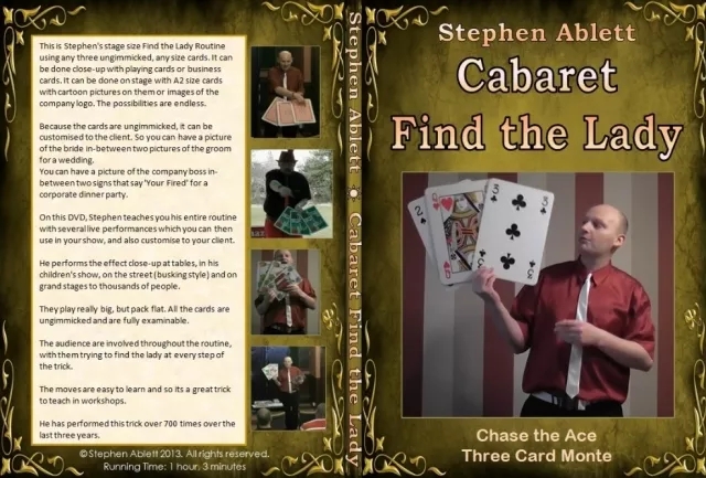 Cabaret Find the Lady by Steohen Ablett