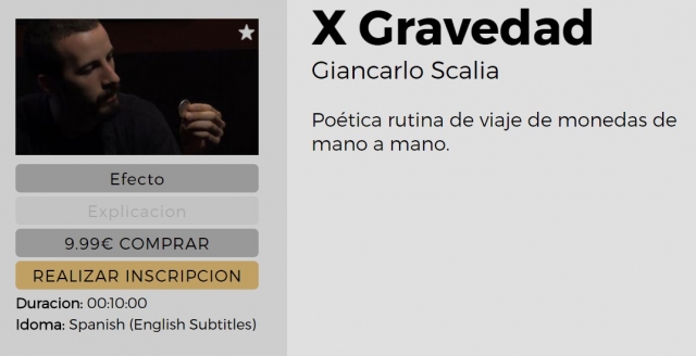 X Gravedad by Giancarlo Scalia