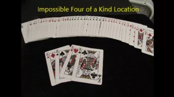 Impossible Four of a Kind Location by Jeriah Kosch