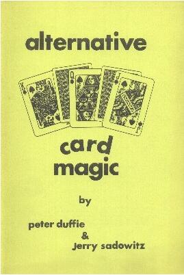 Jerry Sadowitz & Peter Duffie - Alternative Card Magic