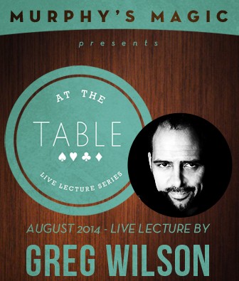 At the Table Live Lecture - Greg Wilson