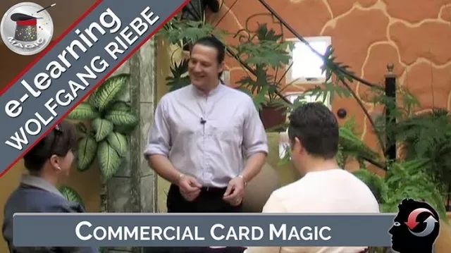 Commercial Card Magic by Wolfgang Riebe video (Download)