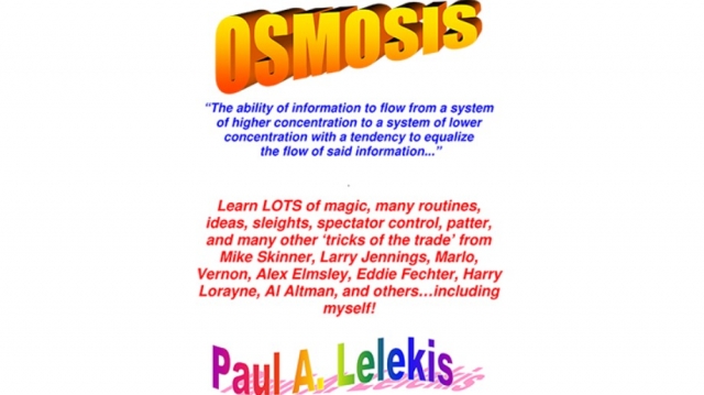OSMOSIS I - Paul A. Lelekis