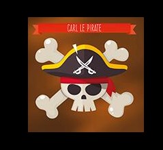 Carl le Pirate (Video in French / no subtitles)