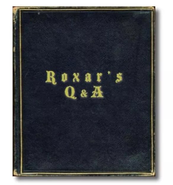 ROXAR Q&A by Docc Hilford (Docc's New Q&A)