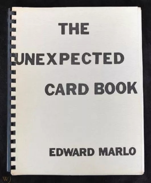 Ed Marlo - Unexpected Card Book By Ed Marlo