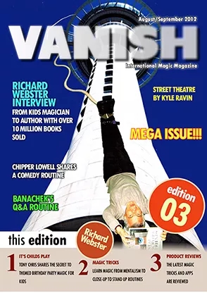 VANISH Magazine August/September 2012 – Richard Webster eBook