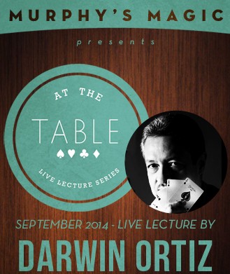 At the Table Live Lecture - Darwin Ortiz