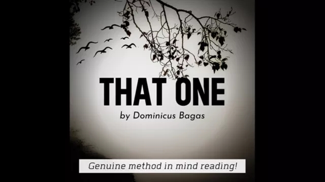 That One by Dominicus Bagas