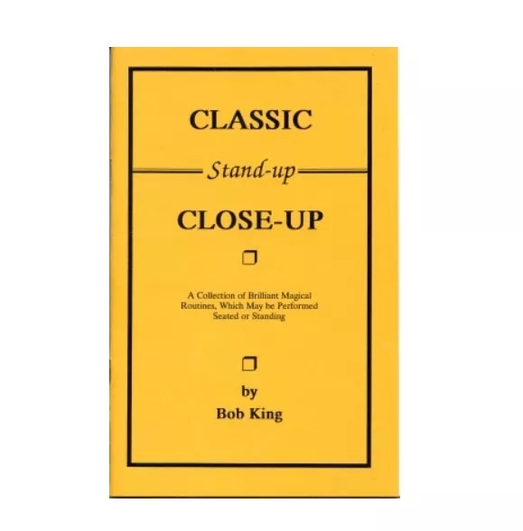 Classic Stand-Up Close-Up By Bob King