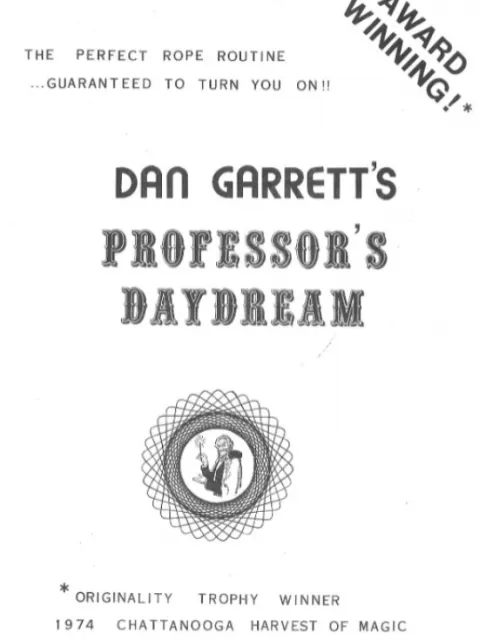 Professor’s Daydream by Dan Garrett