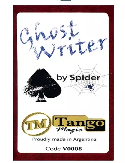 Ghost Writer (online instructions)by Spider & Tango