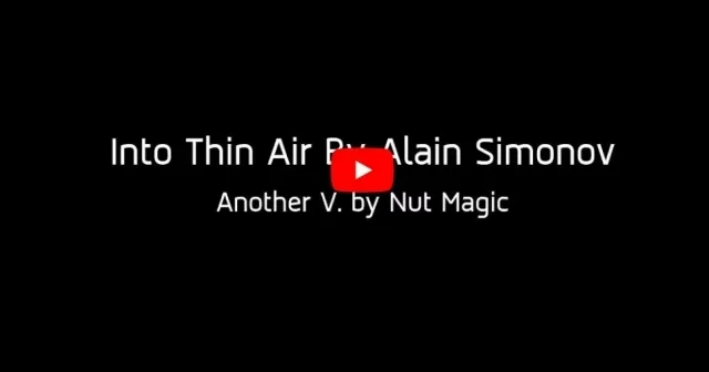 Into Thin Air By Alain Simonov