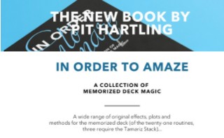 Pit Hartling - In Order To Amaze