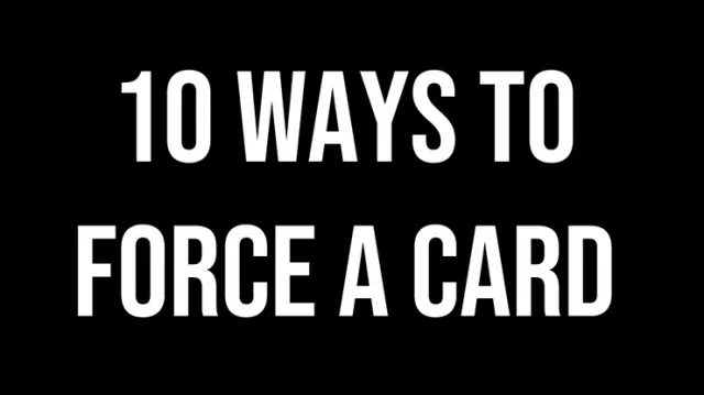 Magic Encarta Presents – 10 Ways To Force A Card by Vivek Singhi