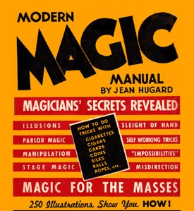 Modern Magic Manual By Jean Hugard