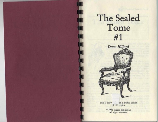 Hilford, Docc - The Sealed Tome #1