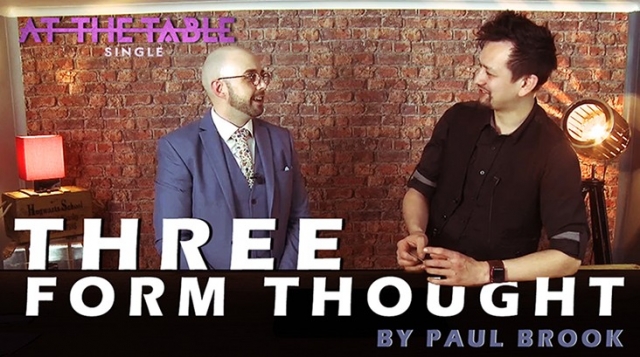 Three Form Thought by Paul Brook ATT Single