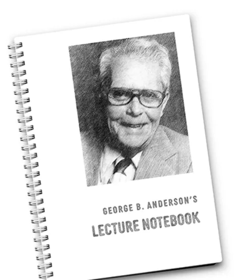 George Anderson's Lecture Notebook - George Anderson