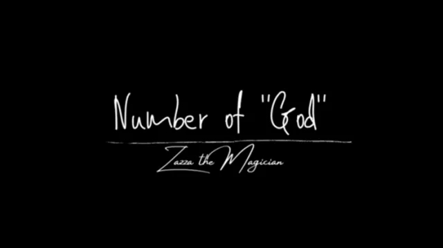 The Number Of inch God inch by Zazza The Magician video (Downloa