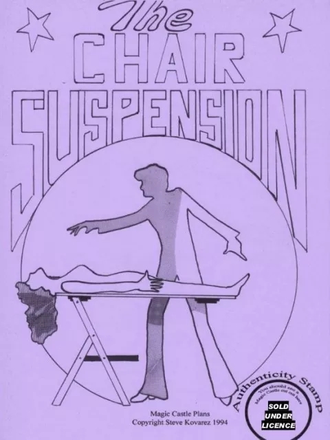 Chair Suspension Illusion Plans - INSTANT DOWNLOAD