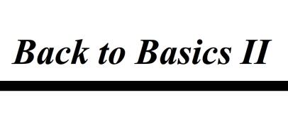 Robert W. Bengel - Back to Basic II