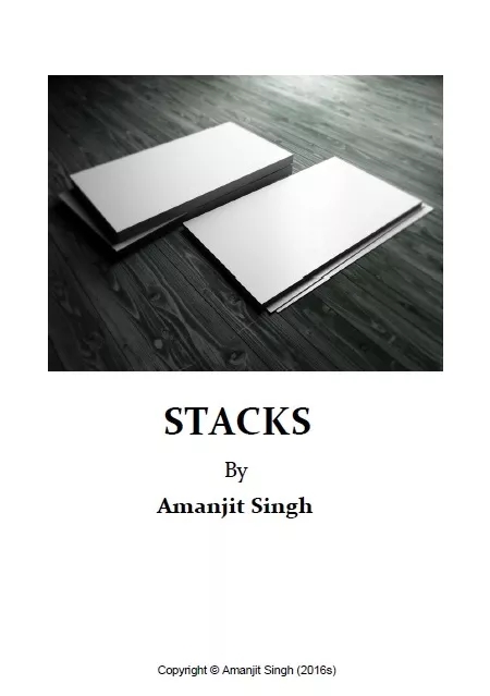 STACKS by Amanjit Singh