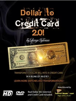 Dollar to Credit Card 2.0 by Twister Magic
