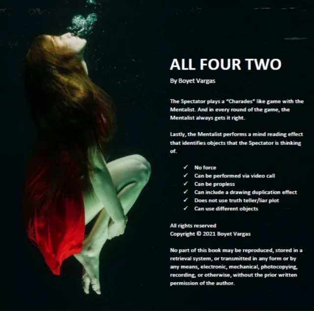 All Four Two (eBook) by Boyet Vargas