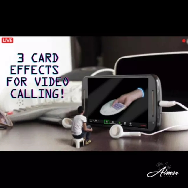 3 Card Effects in Videocall by Aimar Garcia Attis (140MB mp4)