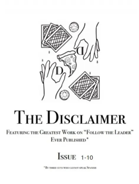 Tom Dobrowolski - The Disclaimer magazine (issues 1 to 10)