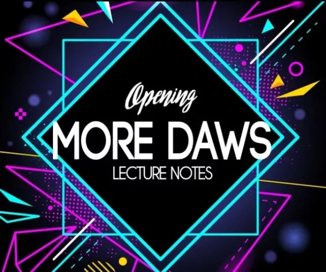 Jamie Daws Opening More Daws The Bizarre 2018 Lecture Notes