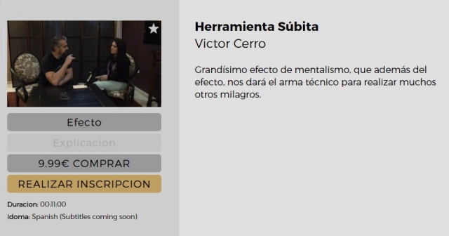 Herramienta Subita by Victor Cerro