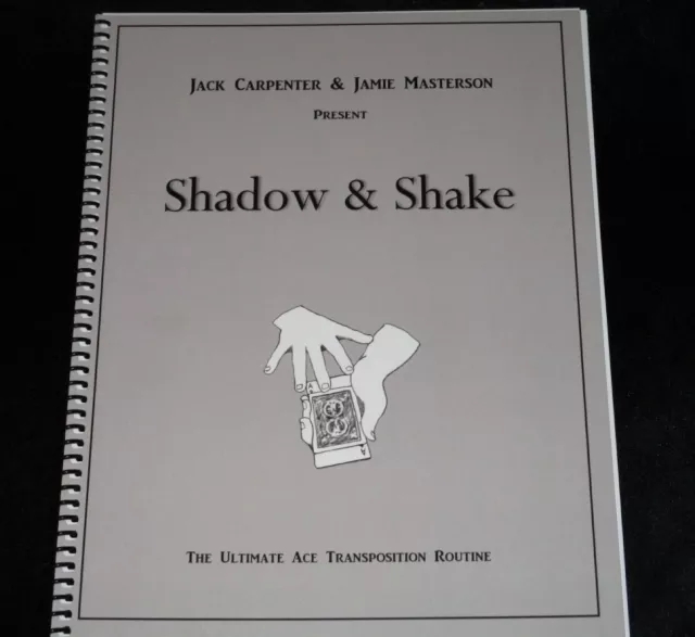 Shadow & Shake by Jack Carpenter and Jamie Masterson