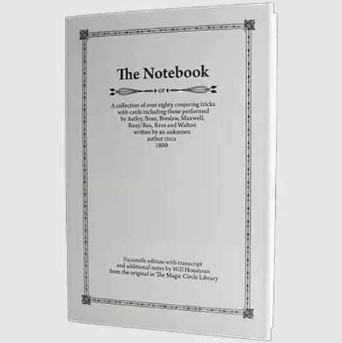 Will Houstoun - The Notebook (PDF Download) By Will Houstoun