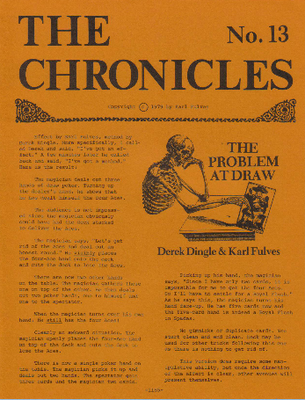 The Chronicles righted pages by Karl Fulves