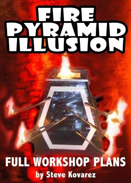 Fire Pyramid Illusion Plans - INSTANT DOWNLOAD