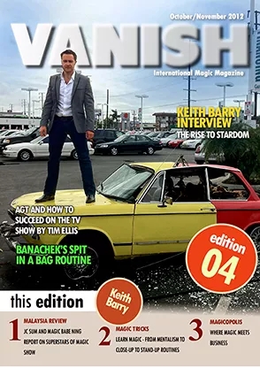 VANISH Magazine October/November 2012 – Keith Barry eBook (Downl