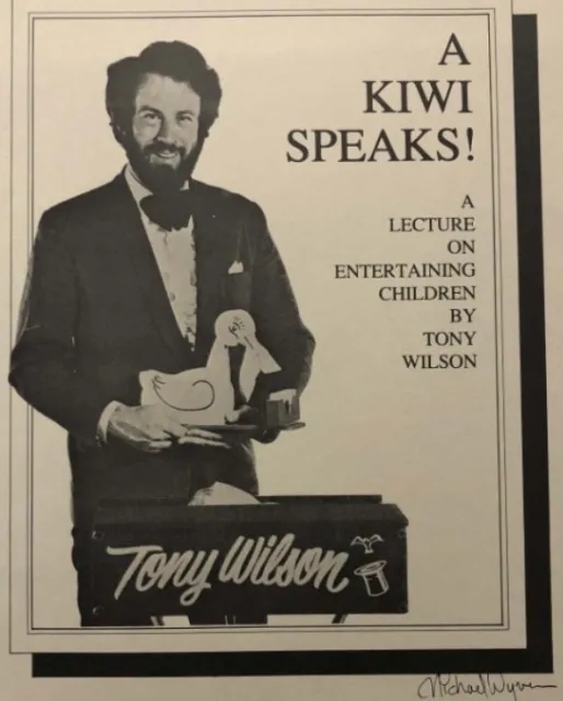 A Kiwi Speaks by Tony Wilson