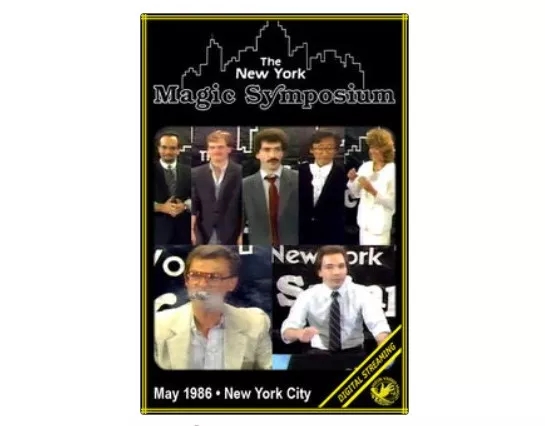NY MAGIC SYMPOSIUM 1986 VIDEO