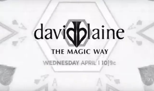David Blaine - The Magic Way April 1st 2020 at 10pm