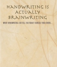 Handwriting is Actually Brainwriting By P. Craig Browning