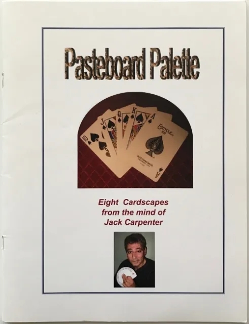 Pasteboard Palette Eight Cardscapes form the mind of Jack Carpen