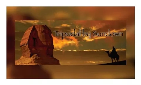 Tripodal by Sundown by Tom Stone