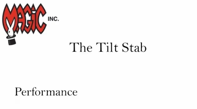 Ed Marlos The Tilt Stab by Nathan Colwell