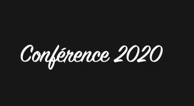 Conference 2020 By Ali Nouira